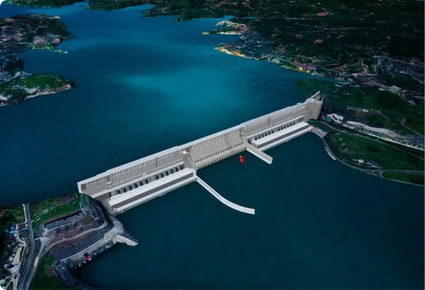 某区域流域与内涝预警仿真项目